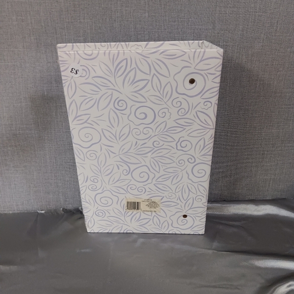 VTG Photograph Scrapbook Album Purple White 300 Photos memento memory Granny - Picture 4 of 7